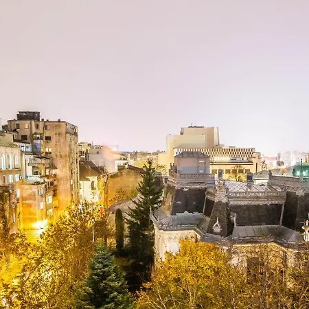 Central Arghezi Art Deco Piata Universitatii Апартаменты Бухарест